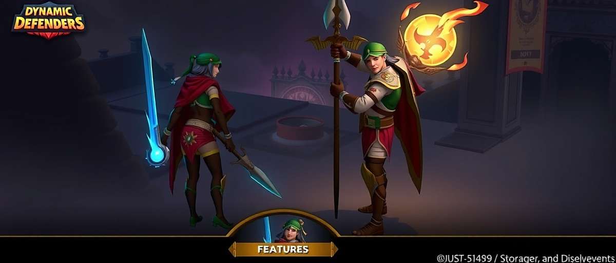 Dynamic Defenders key features: Indian locations, heroes, and festival events