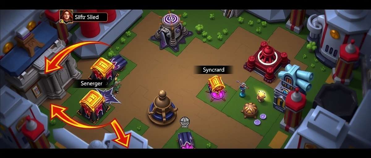 Dynamic Defenders advanced strategy showing tower placement and hero synergy